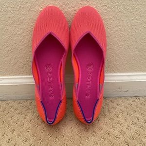 Rothy’s Tropical Pink Flats - Size 9
